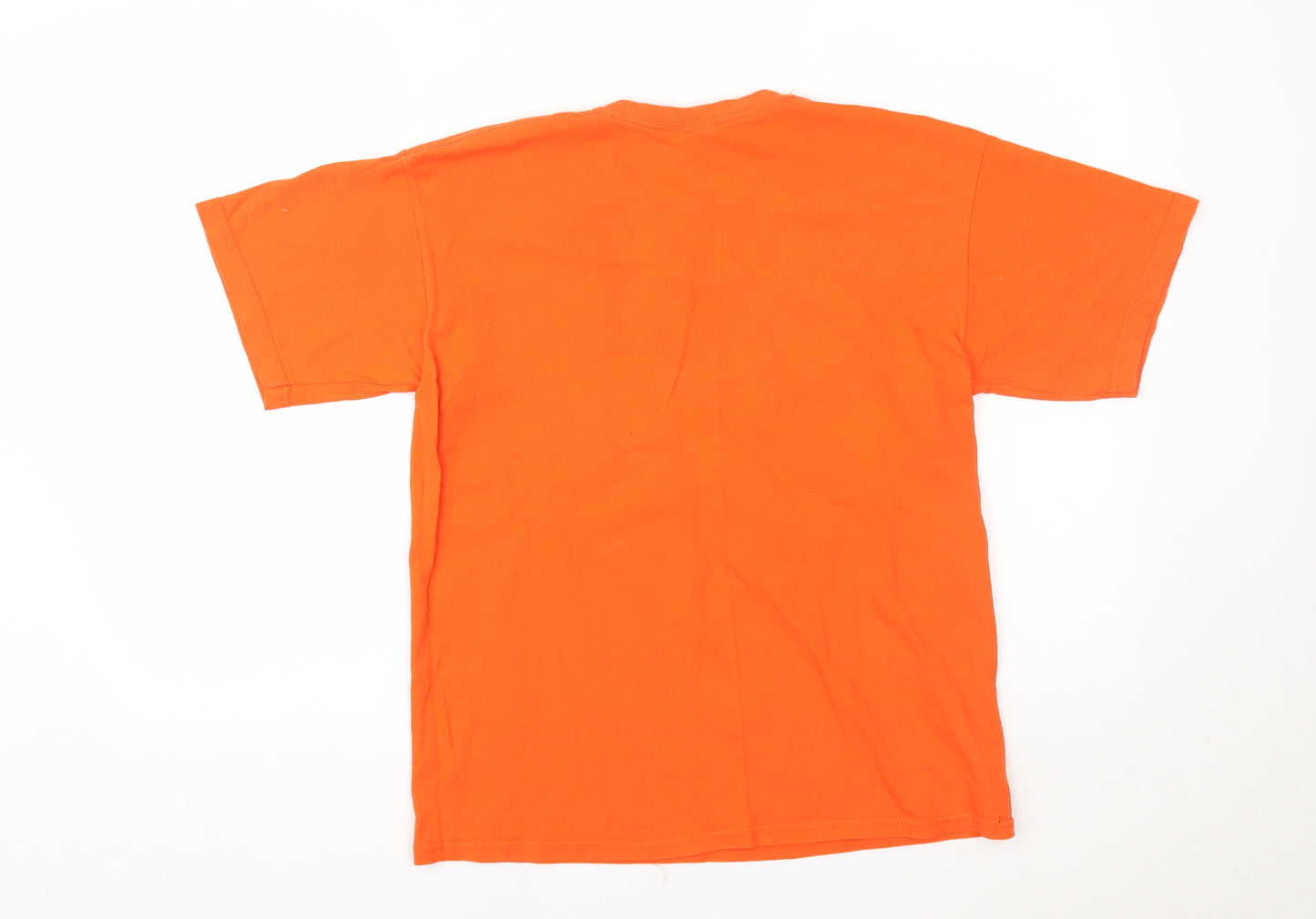Gildan Boys Orange   Basic T-Shirt Size XL