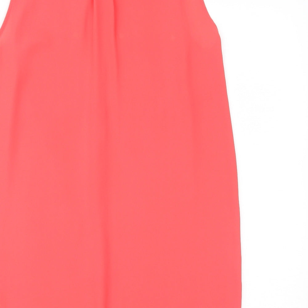 Primark Womens Pink   Basic Button-Up Size 8
