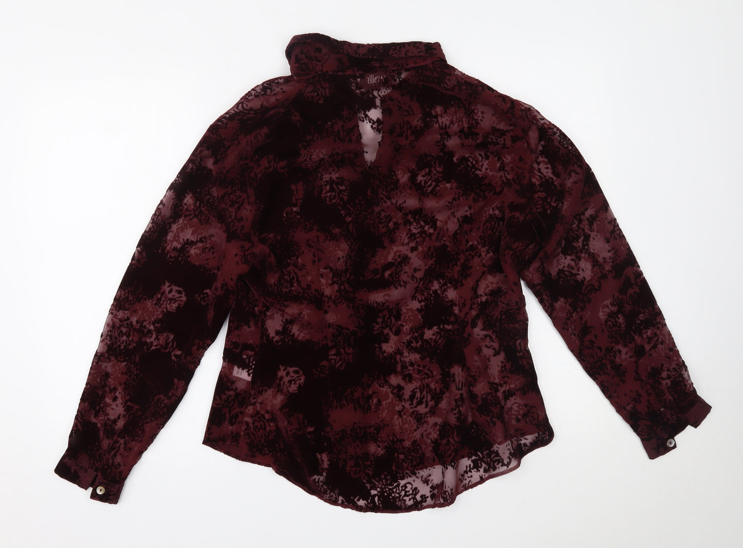 Wallis Womens Red   Basic Button-Up Size 14