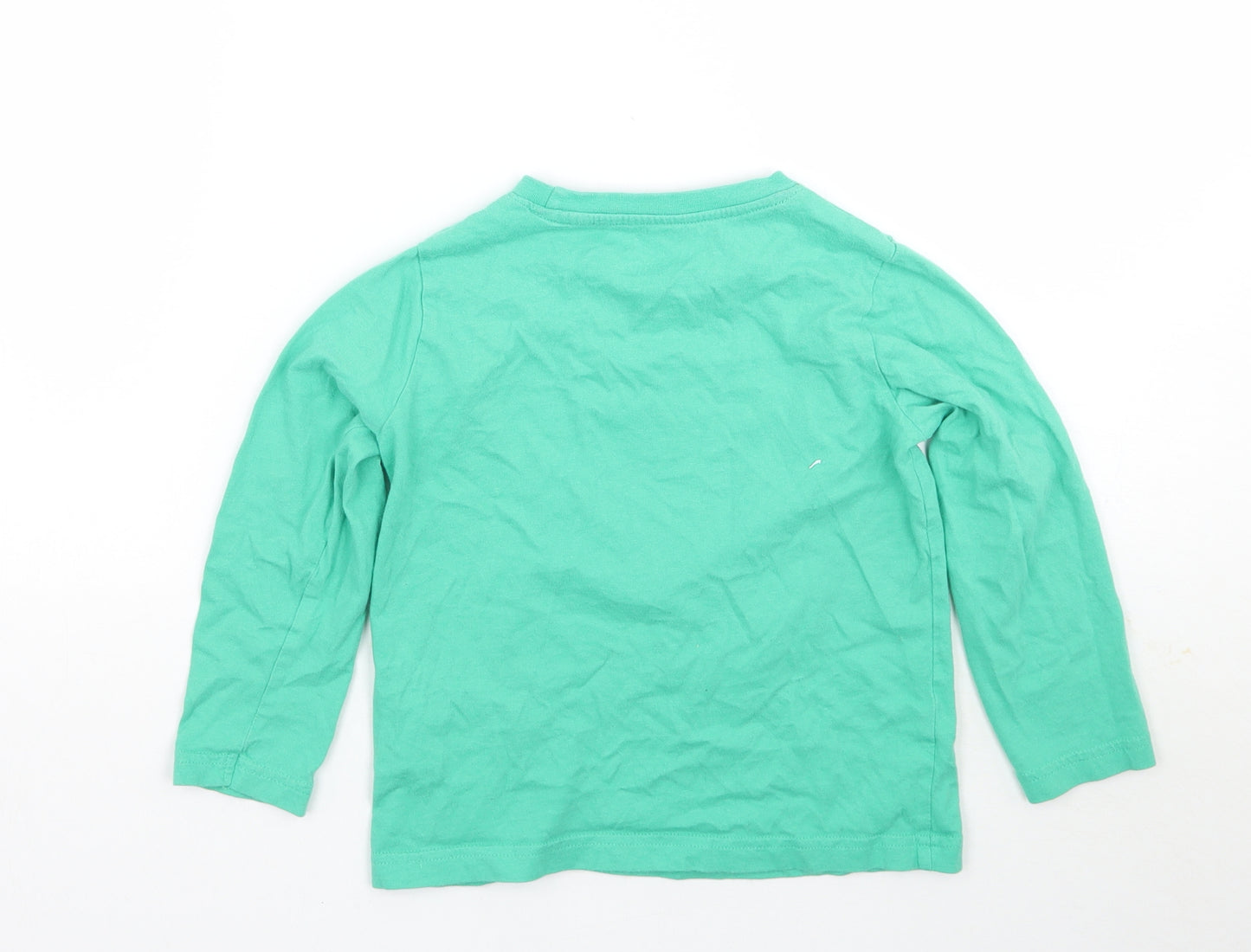 Paw patrol Boys Green   Basic T-Shirt Size 4-5 Years