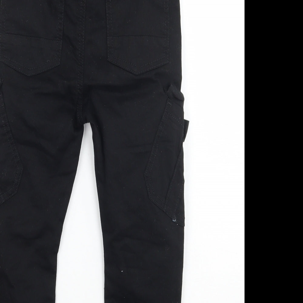 Denim co Boys Black   Cargo Trousers Size 4-5 Years