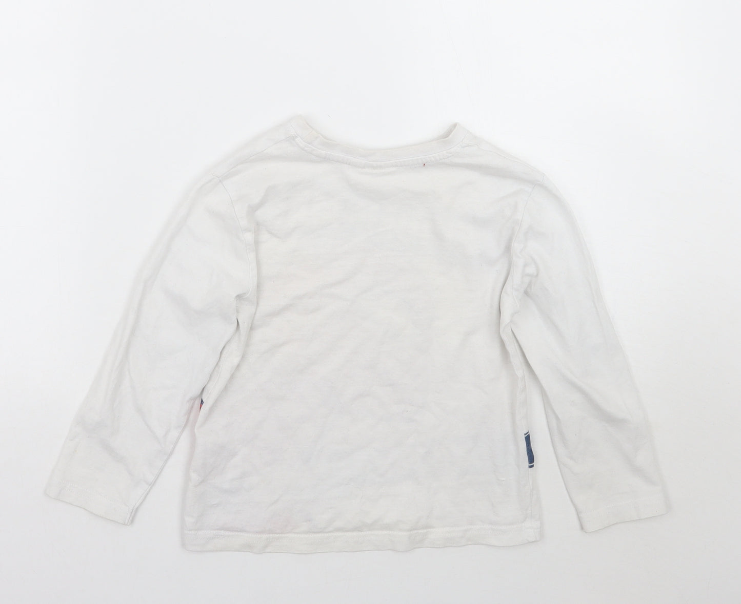 Marvel Boys White   Basic T-Shirt Size 4-5 Years  - Spider man