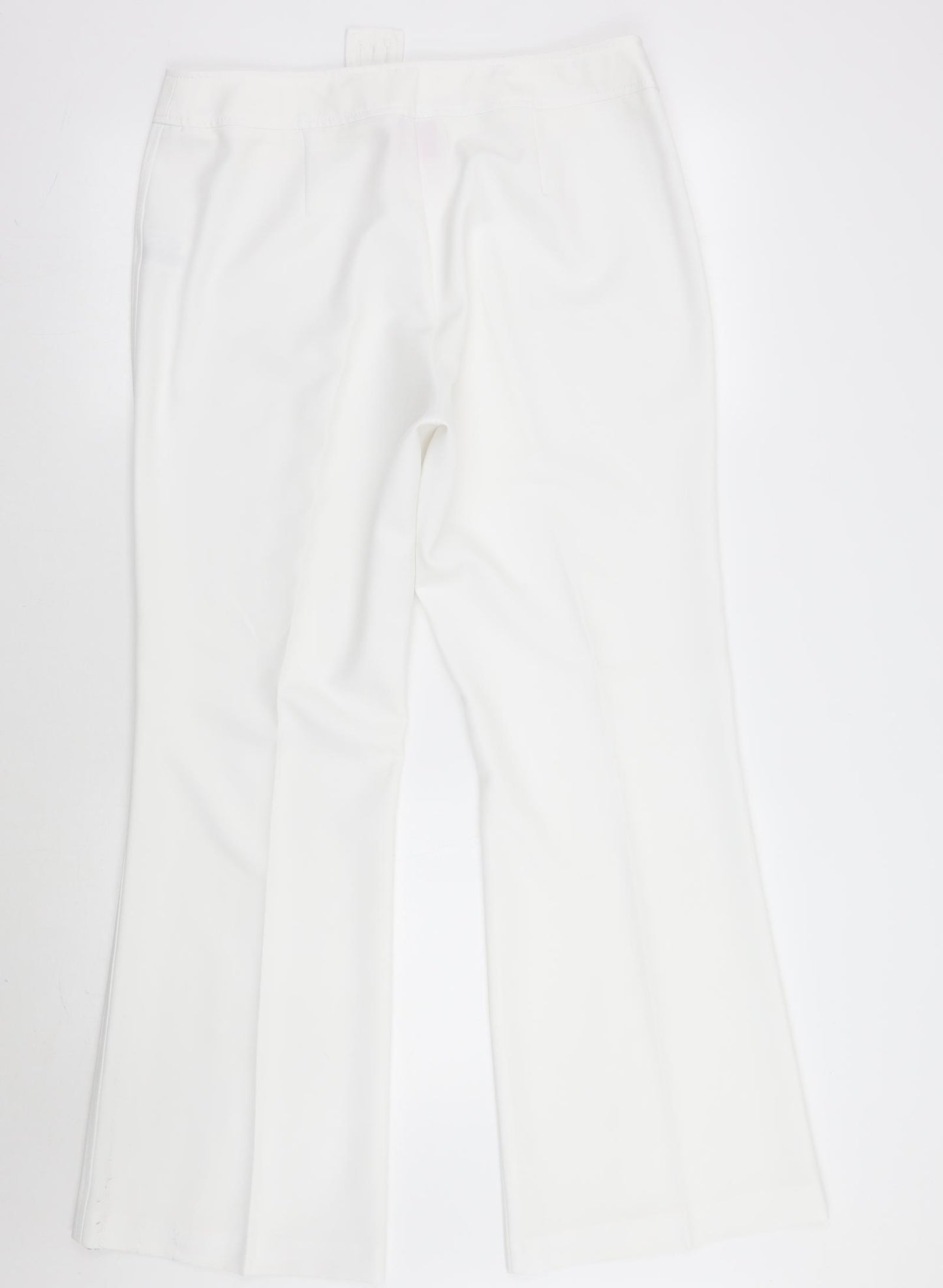 For Women Womens White   Trousers  Size 16 L31.5 in