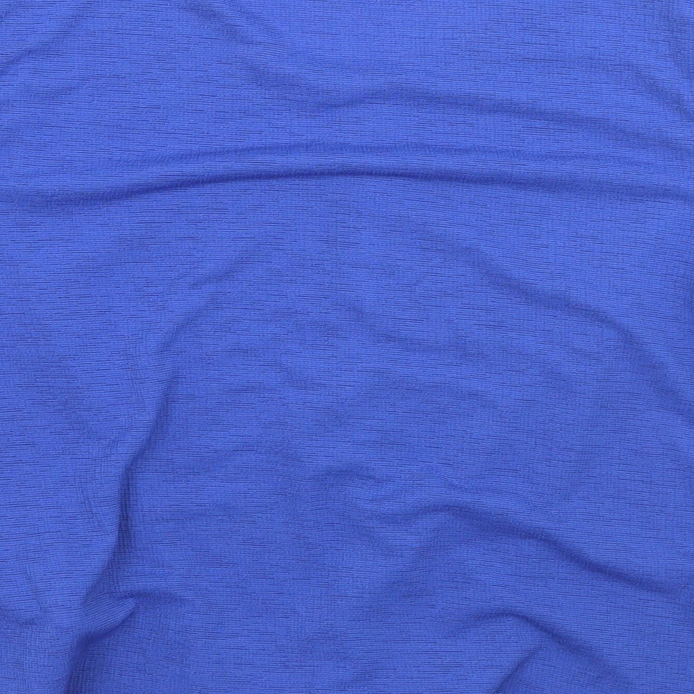 Newlook Womens Blue   Cropped T-Shirt Size 8
