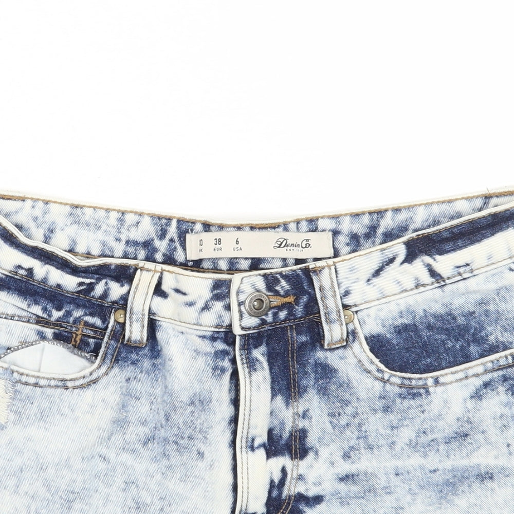 Denim co Womens Blue   Hot Pants Shorts Size 10