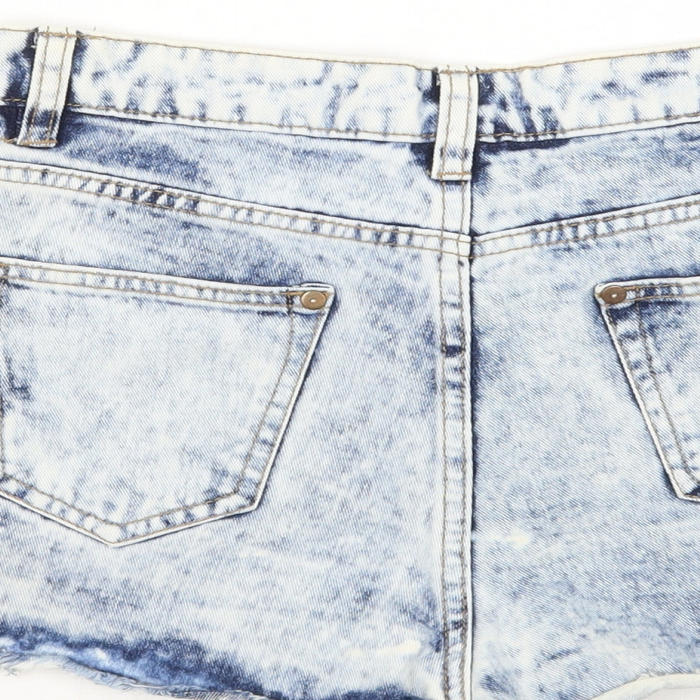 Denim co Womens Blue   Hot Pants Shorts Size 10