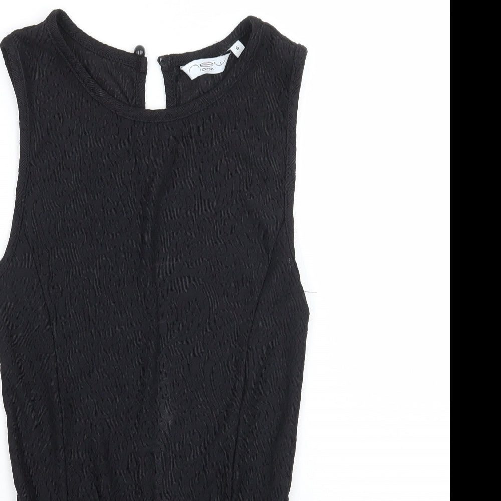 Newlook Womens Black   Basic T-Shirt Size 6