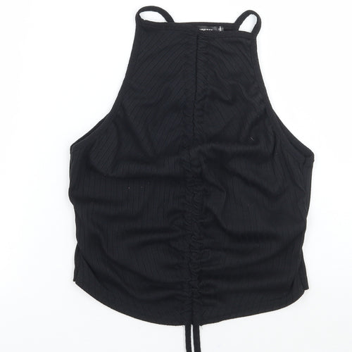 Missguided Womens Black   Basic Tank Size 6