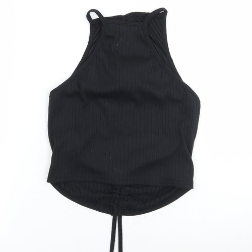 Missguided Womens Black   Basic Tank Size 6