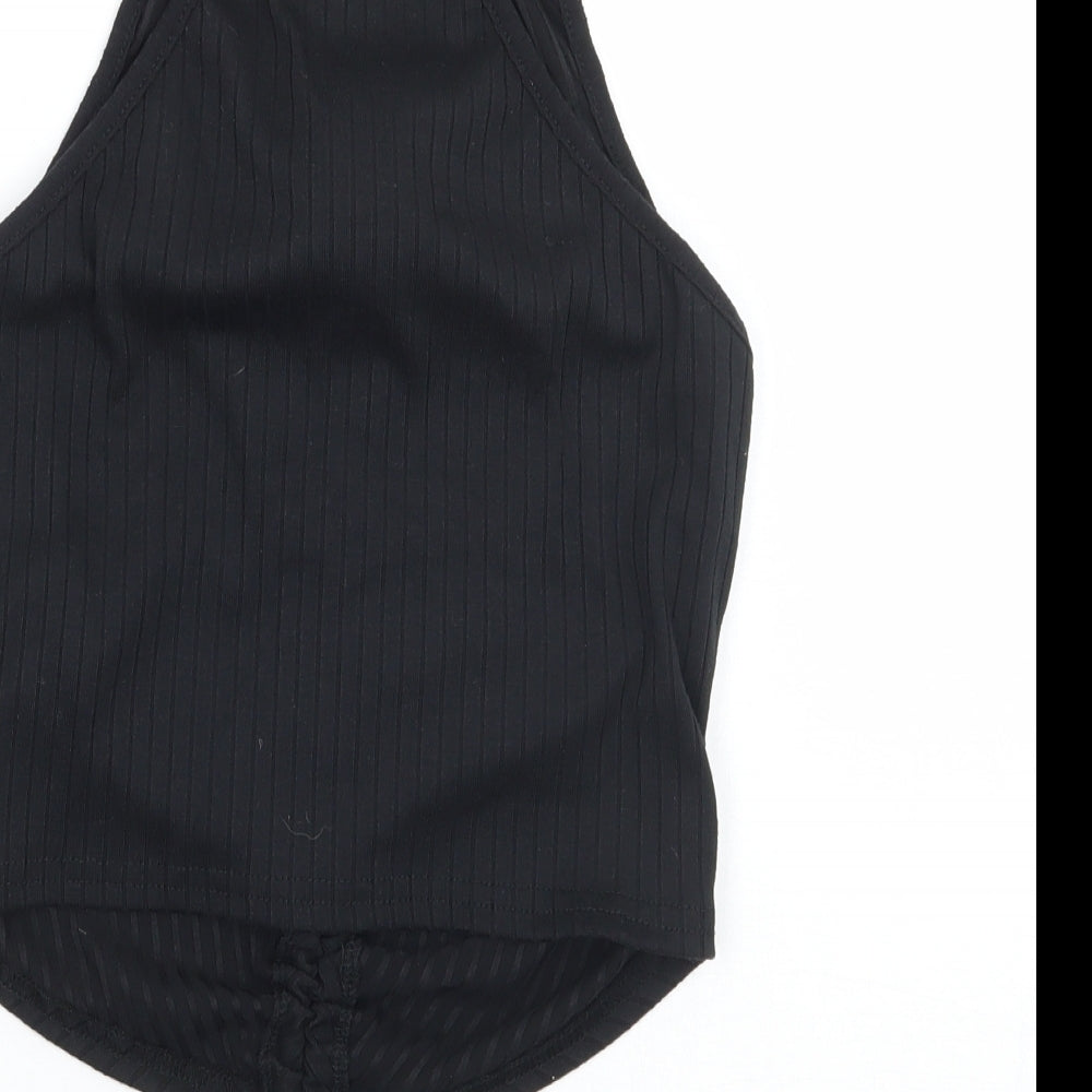 Missguided Womens Black   Basic Tank Size 6