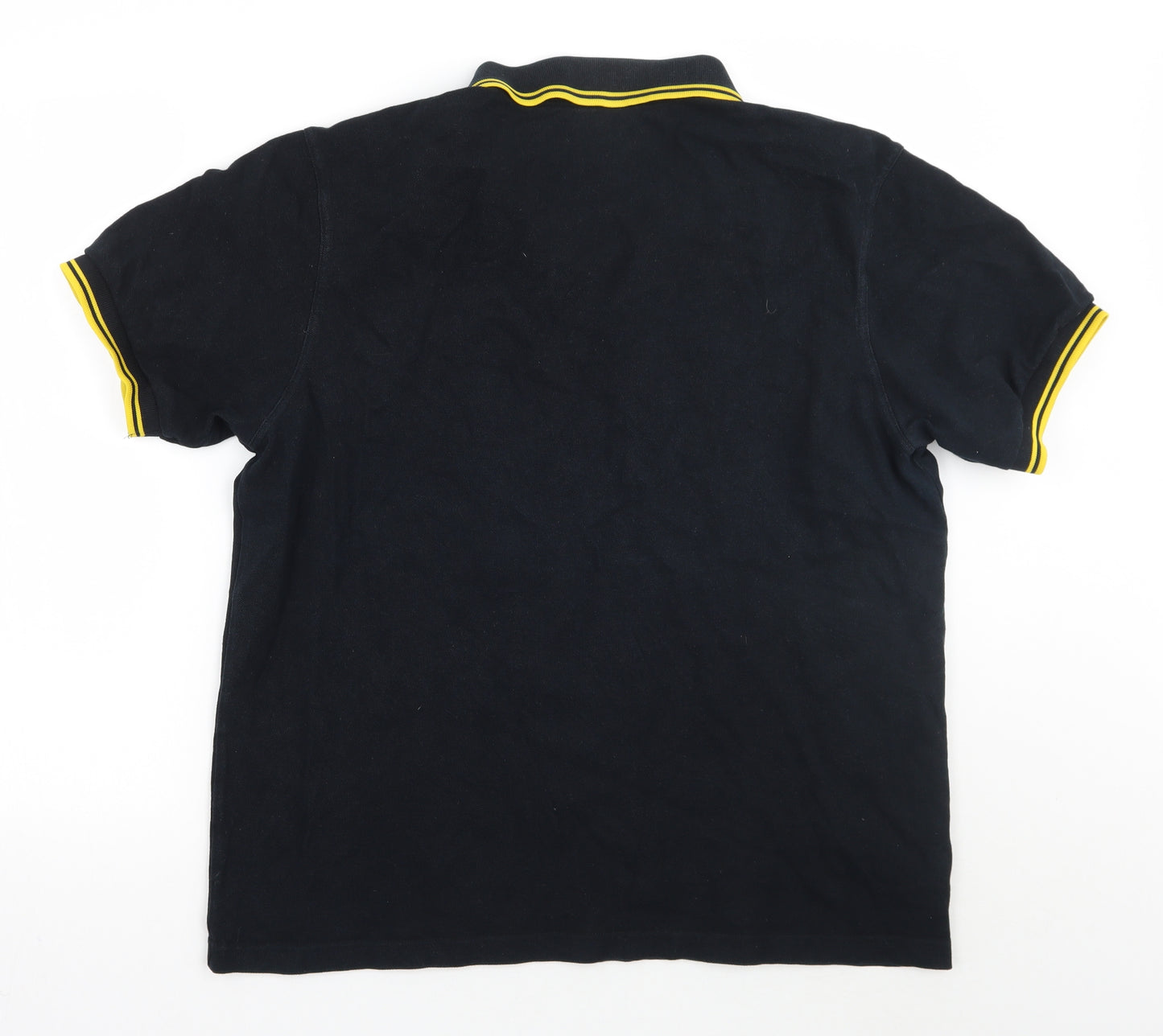 Fred Perry Mens Black    Polo Size XL