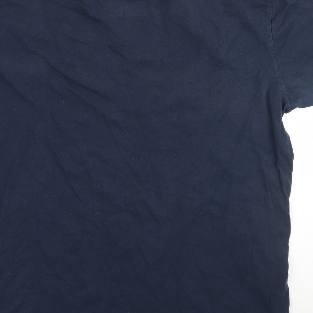 Pride & Glory Mens Blue    T-Shirt Size L