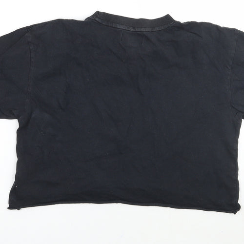 Topshop Womens Grey   Basic T-Shirt Size XS