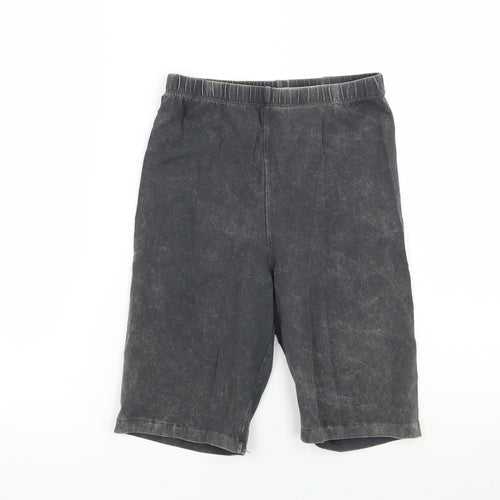 Tiopshop Womens Grey   Sweat Shorts Size 6