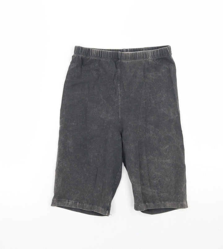 Tiopshop Womens Grey   Sweat Shorts Size 6