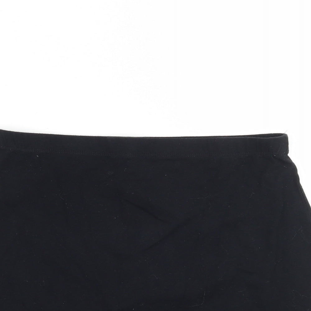 Primark Womens Black   A-Line Skirt Size 10