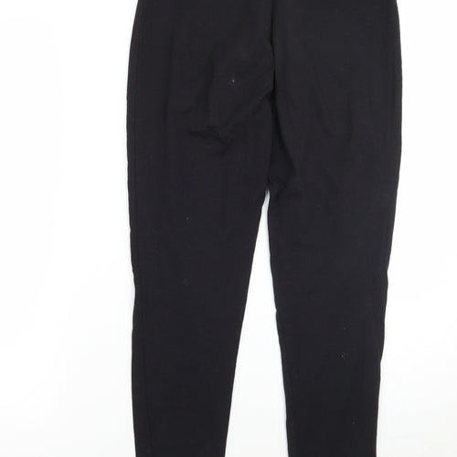 Warehouse Womens Black   Capri Leggings Size 12 L26 in