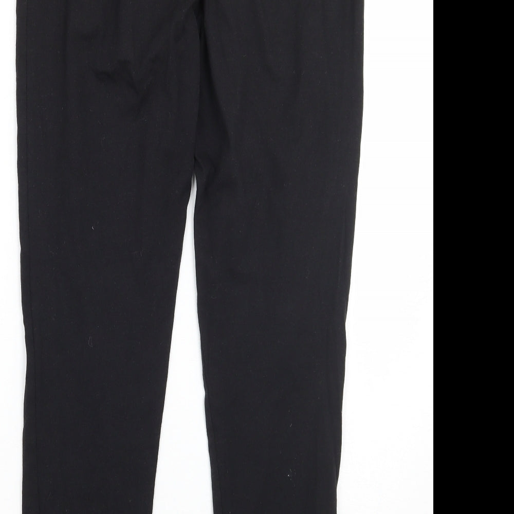 Warehouse Womens Black   Capri Leggings Size 12 L26 in