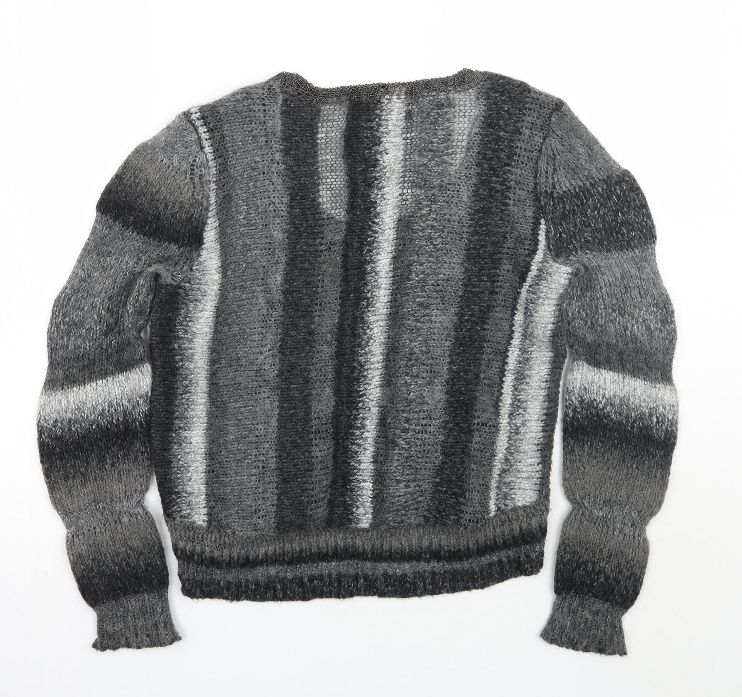 Crafted Womens Grey   Pullover Jumper Size 12