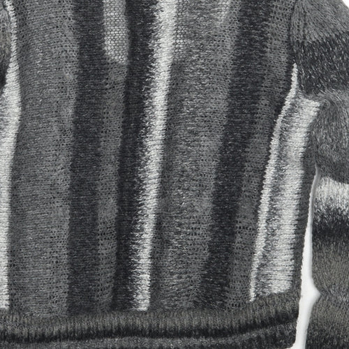 Crafted Womens Grey   Pullover Jumper Size 12