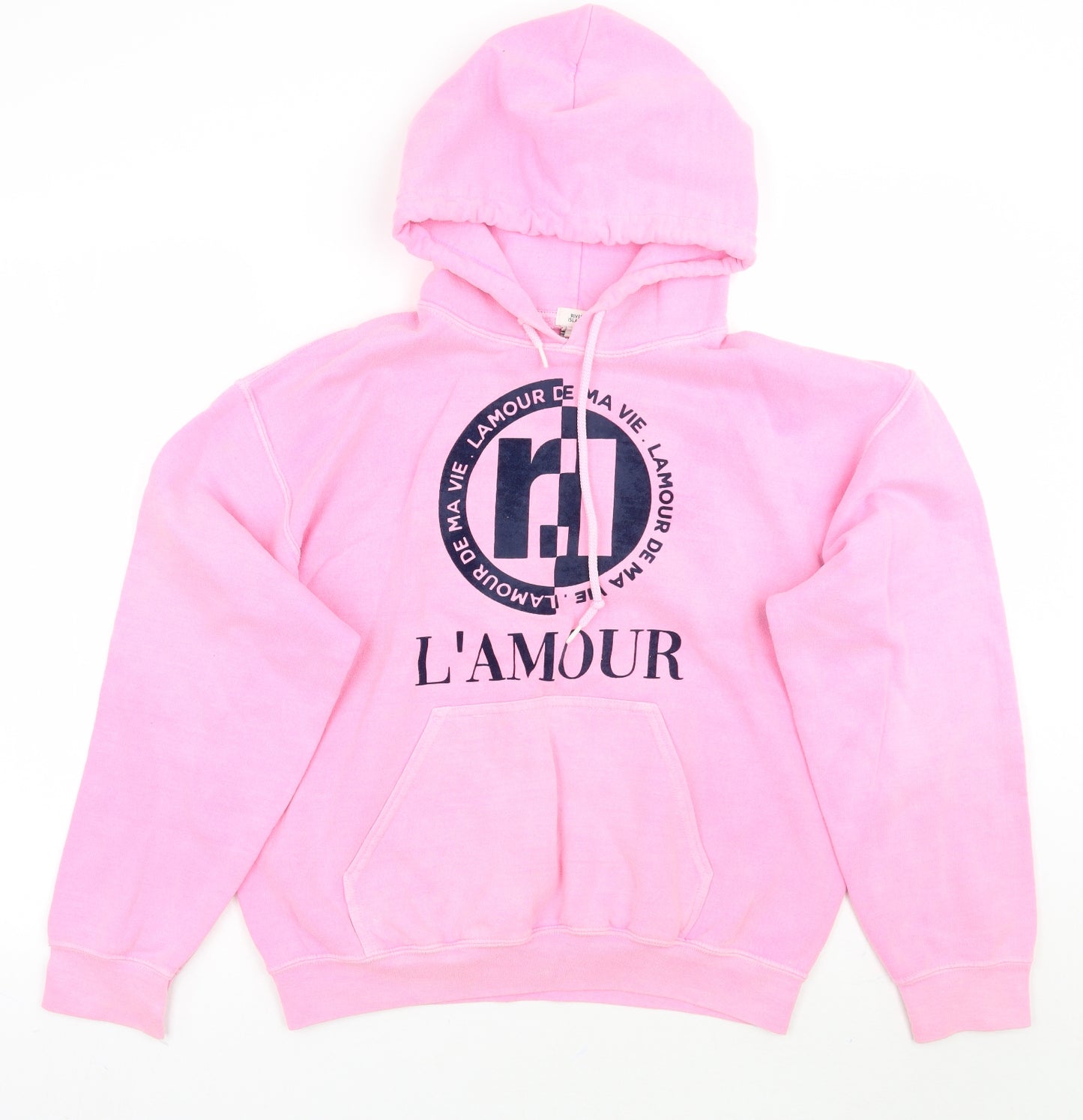 River Island Womens Pink   Pullover Hoodie Size S