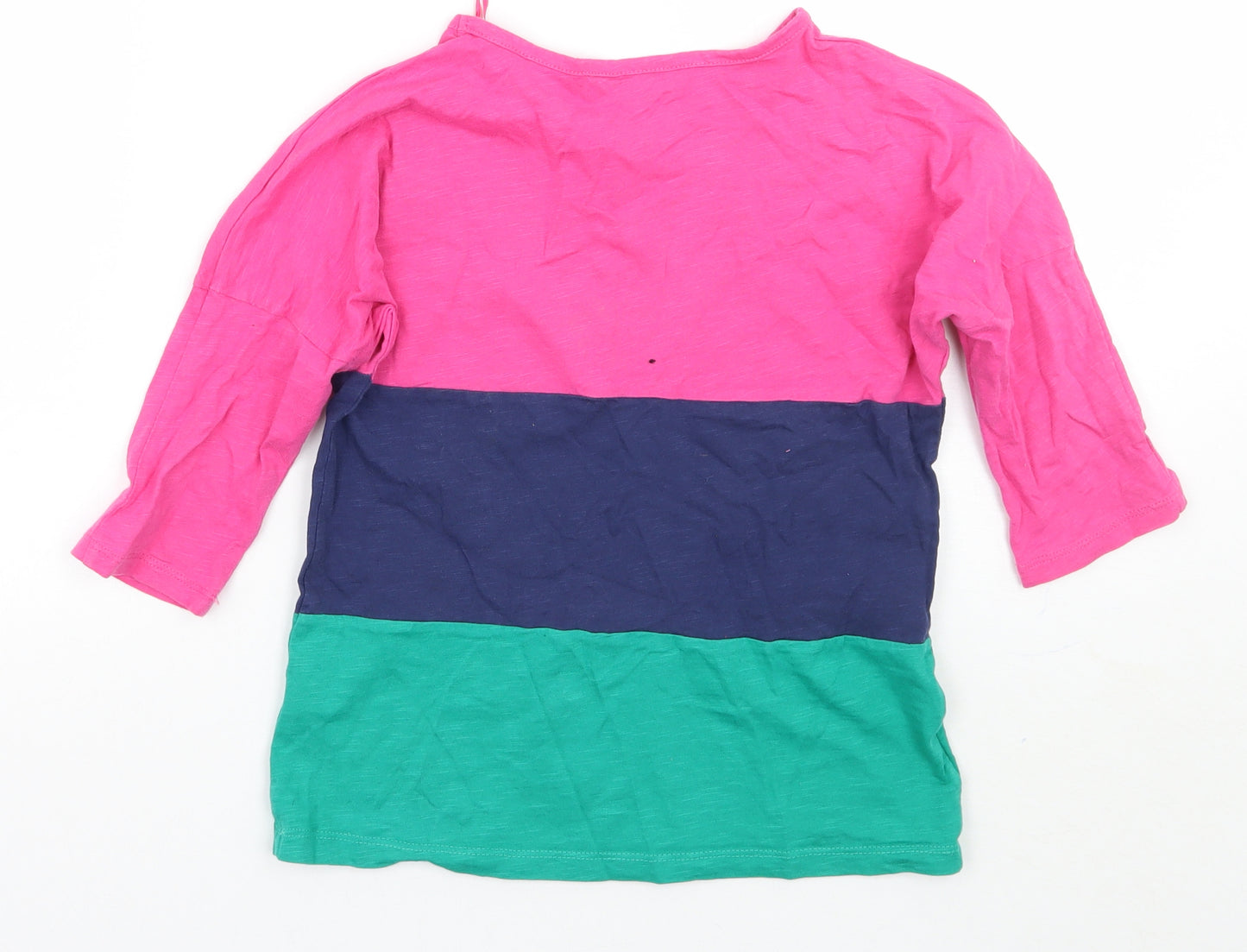 George Girls Pink   Basic T-Shirt Size 5-6 Years