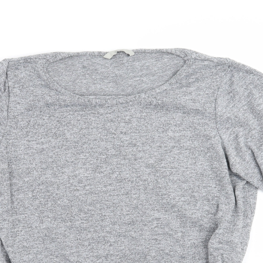 George Womens Grey   Basic T-Shirt Size 14