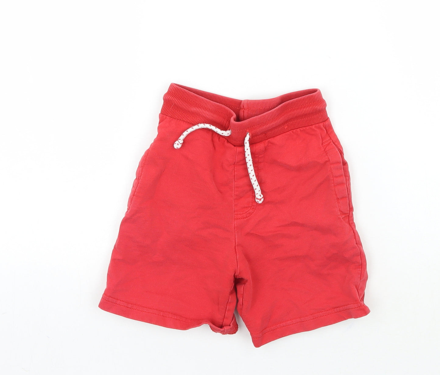George Boys Red   Sweat Shorts Size 3-4 Years