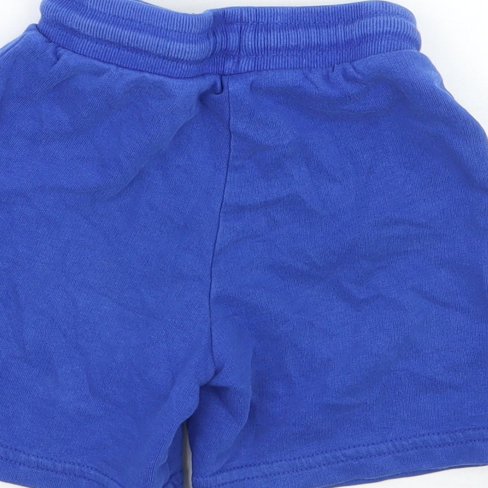George Boys Blue   Sweat Shorts Size 2-3 Years