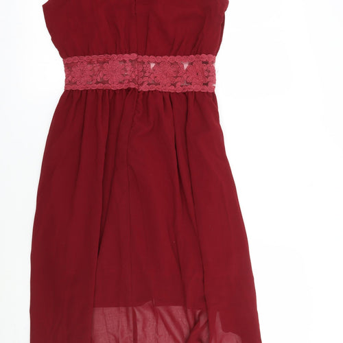 Emamoda Womens Red   A-Line  Size M