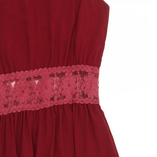 Emamoda Womens Red   A-Line  Size M