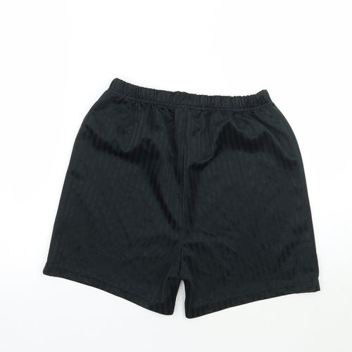 Buk ta  Boys Black Striped  Sweat Shorts Size 14 Years