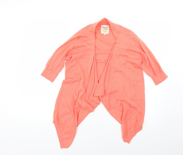 New Look Womens Orange Cardigan Jumper Size 8