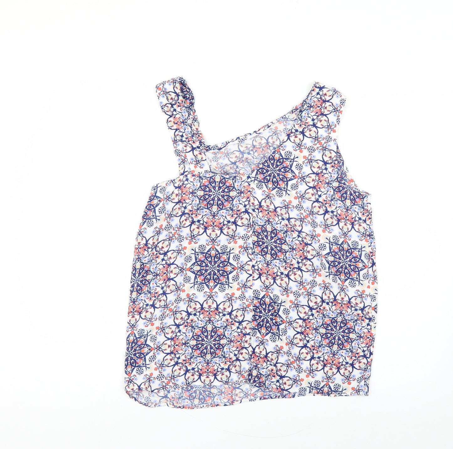 TU Womens Multicoloured Floral  Basic Blouse Size 10