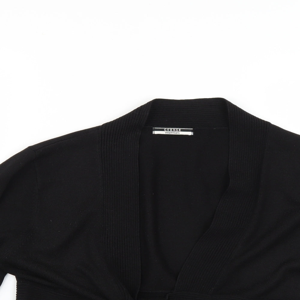 George Womens Black   Cardigan Jumper Size 14