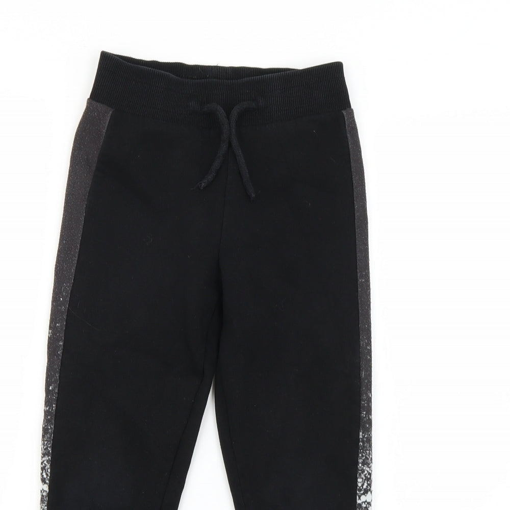 Matalan Boys Black   Jogger Trousers Size 7-8 Years