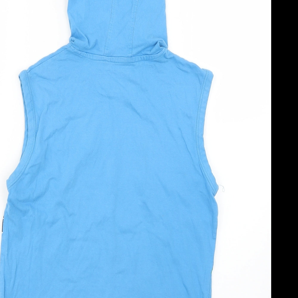 georg Boys Blue   Pullover Hoodie Size 11-12 Years