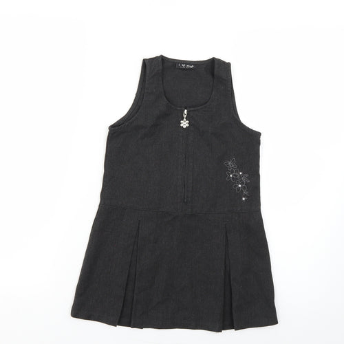 NEXT Girls Grey   Fit & Flare  Size 3 Years
