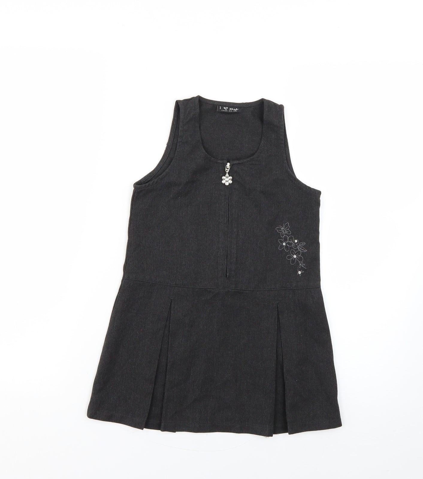 NEXT Girls Grey   Fit & Flare  Size 3 Years