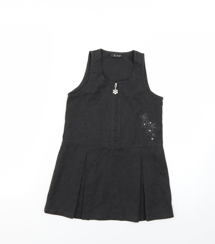 NEXT Girls Grey   Fit & Flare  Size 3 Years