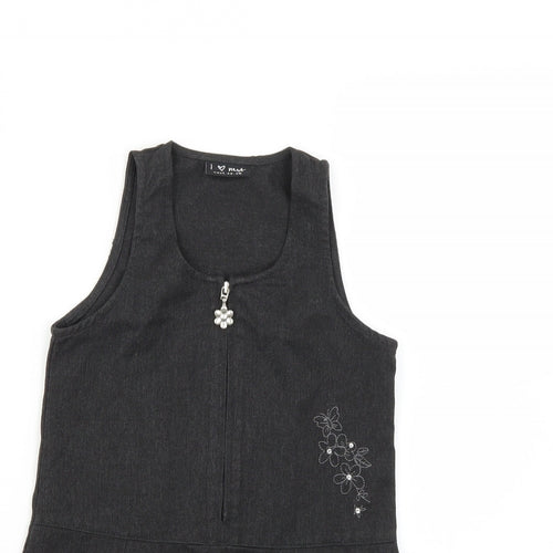 NEXT Girls Grey   Fit & Flare  Size 3 Years
