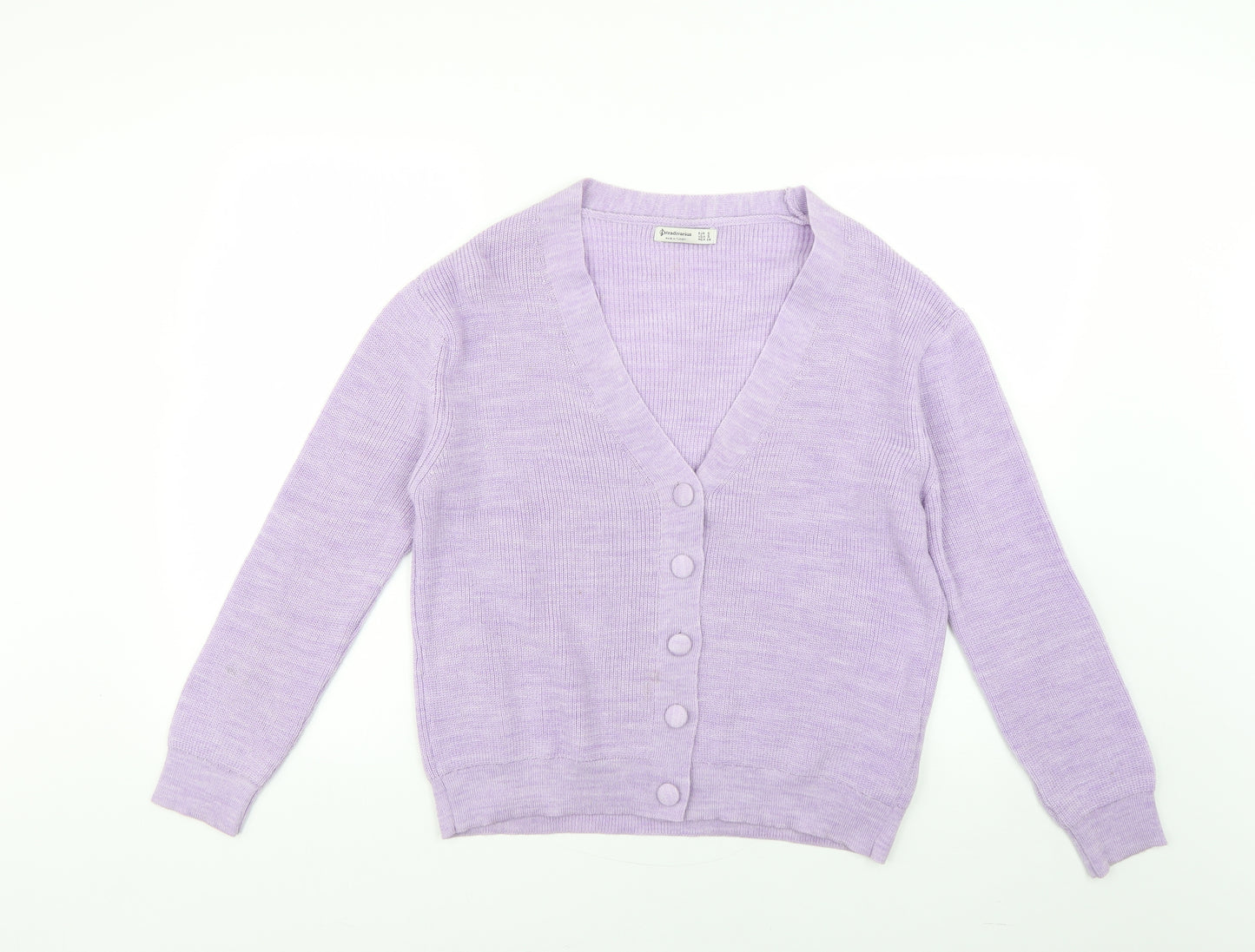 Stradivarius Womens Purple   Cardigan Jumper Size S