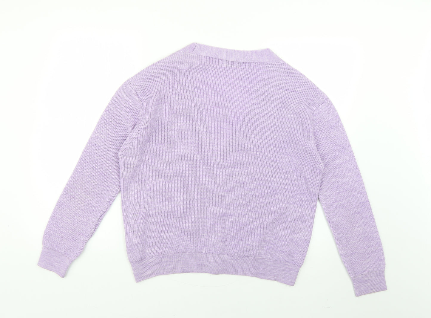 Stradivarius Womens Purple   Cardigan Jumper Size S