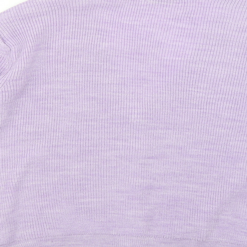 Stradivarius Womens Purple   Cardigan Jumper Size S