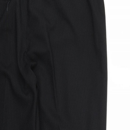 F&F Womens Black Striped  Trousers  Size 18 L25 in