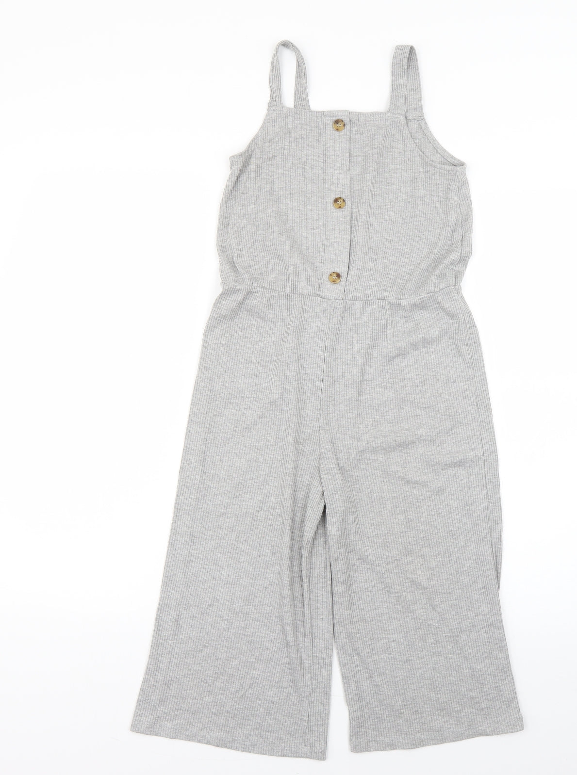 Matalan Girls Grey   Playsuit One-Piece Size 10 Years