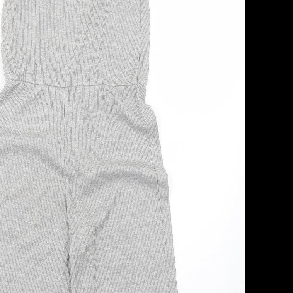Matalan Girls Grey   Playsuit One-Piece Size 10 Years