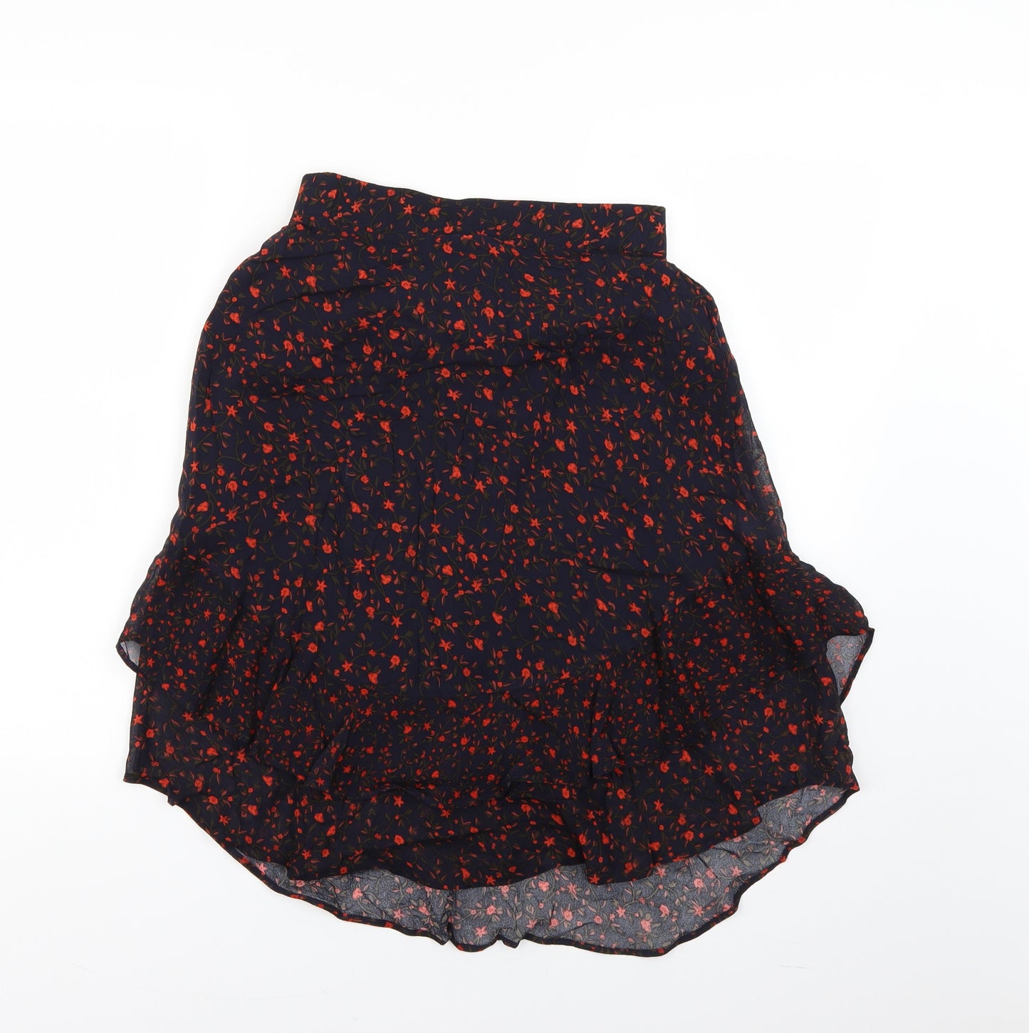 Marks and Spencer Womens Multicoloured Floral  Flare  Size 8