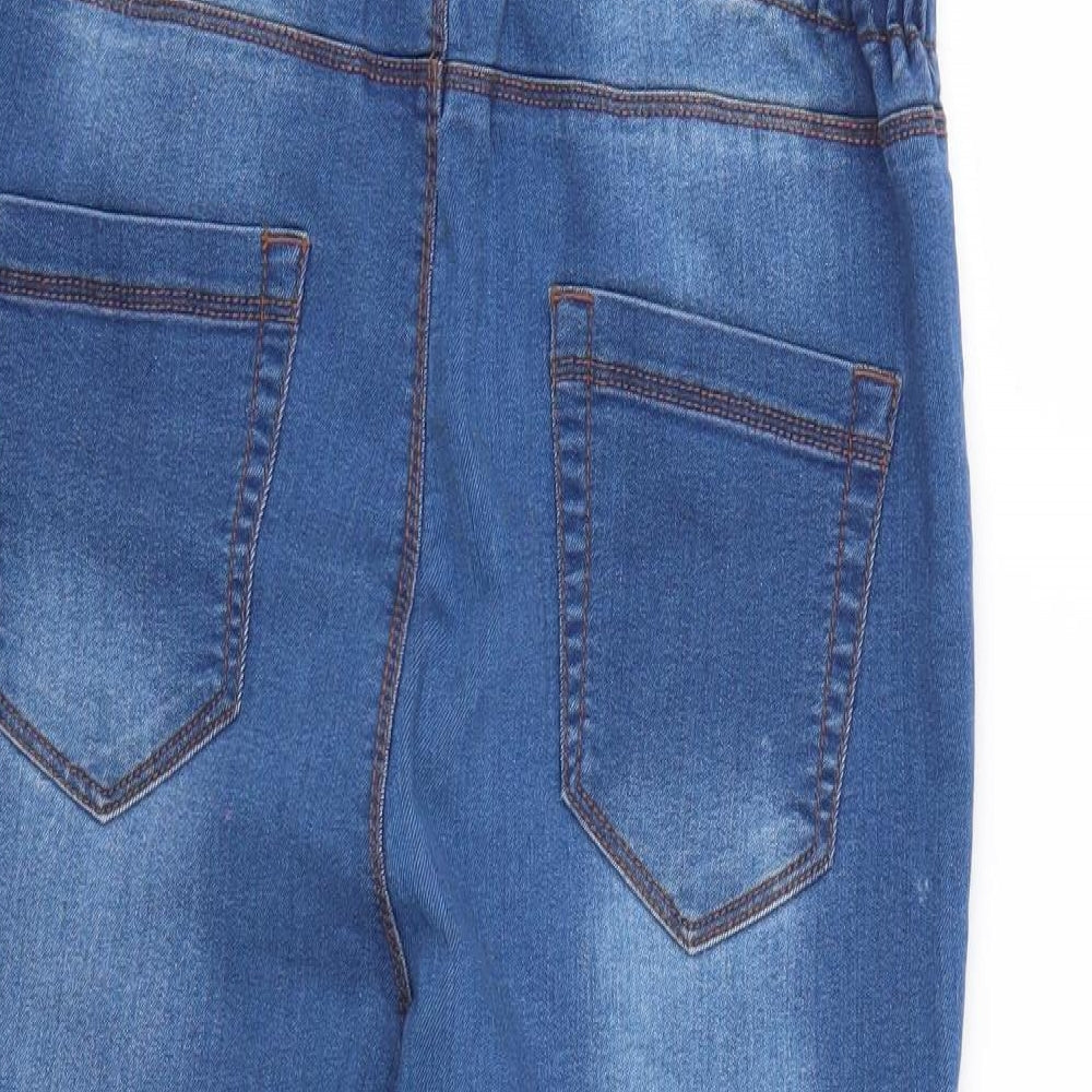 Preworn Womens Blue   Cropped Jeans Size 12