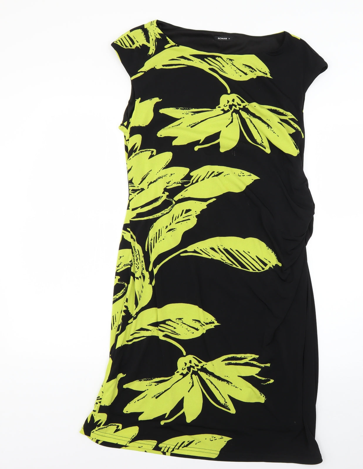 Roman Womens Multicoloured Floral  Bodycon  Size 16